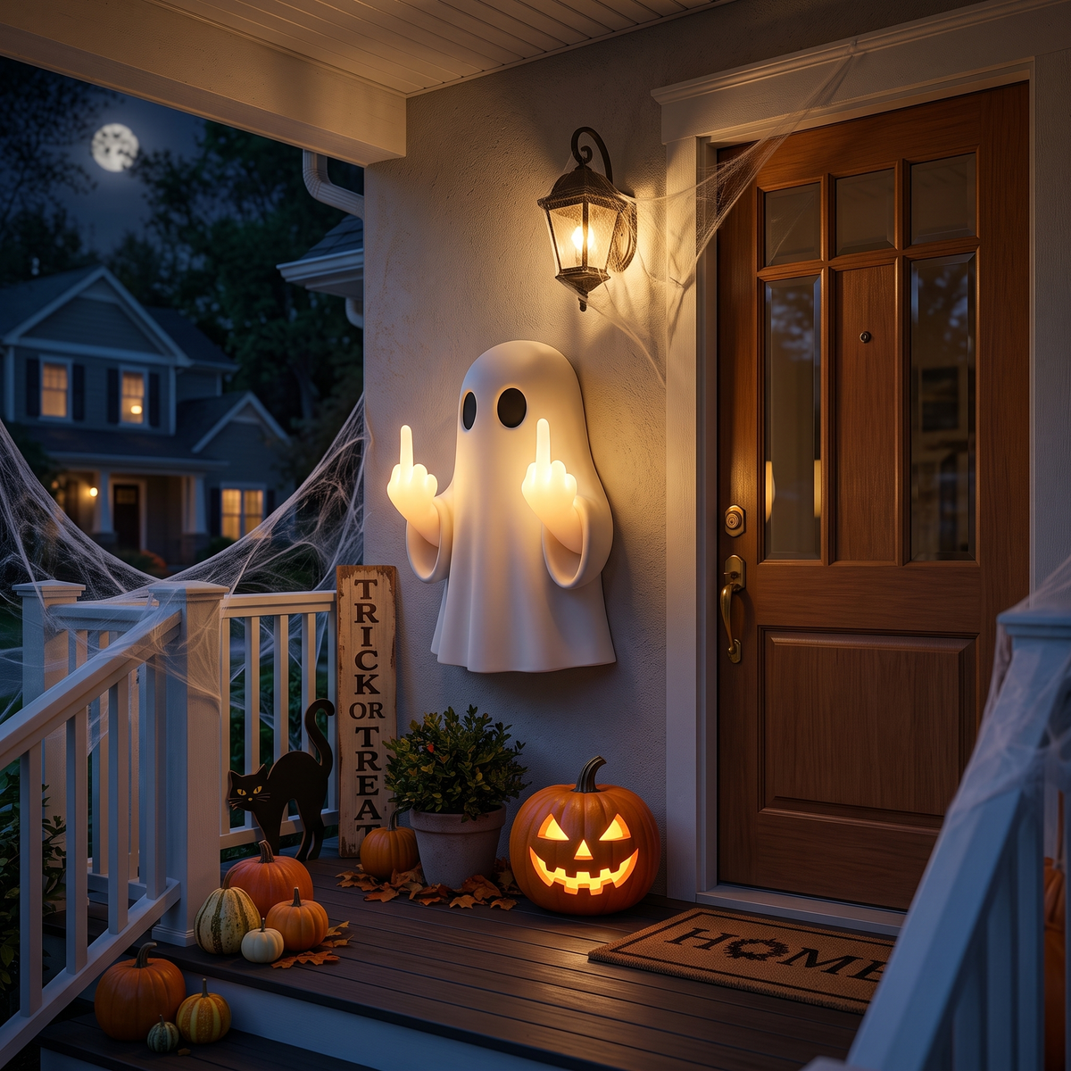 Naughty Halloween Ghost
